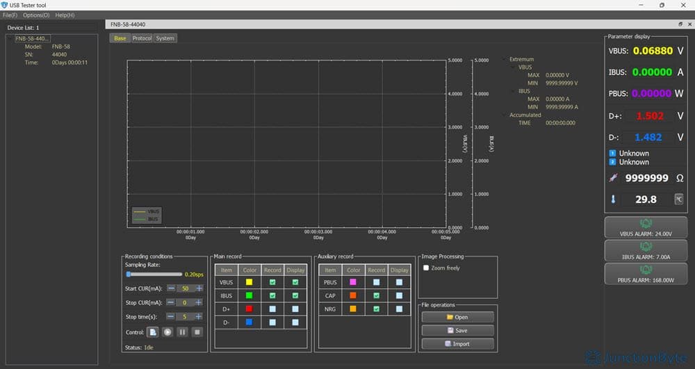 FNB58-PC-Software