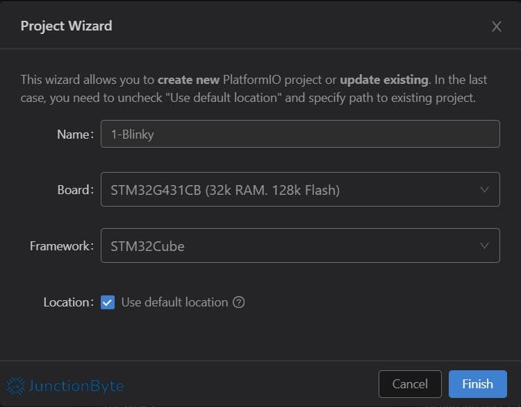 Create-PlatformIO-Project