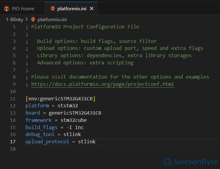 PlatformIO-Platformio-ini-File-Modification