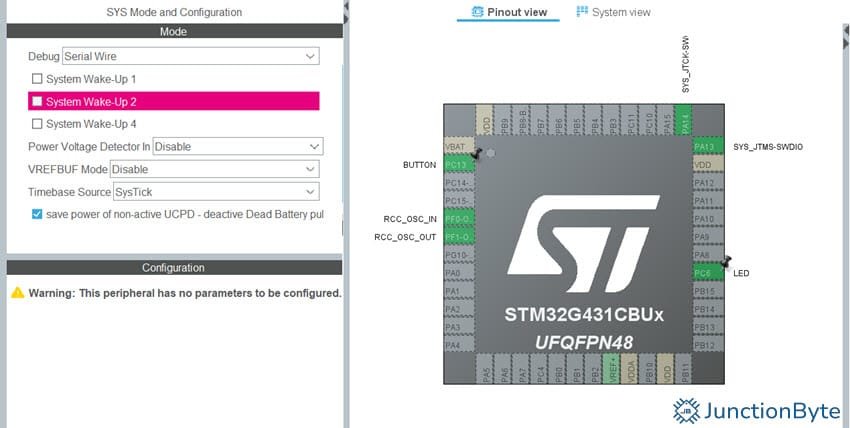 STM32CubeIDE-Device-Configuration-SWD-Configuration