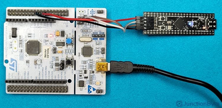 WeAct-Studio-STM32G431-Core-Board-ST-LINK-Connection